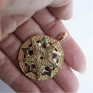 Stainless Steel Pentagram Pendant